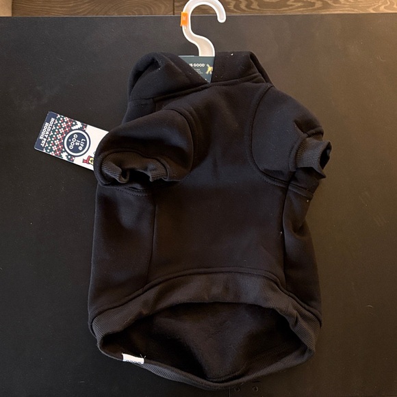 Life Is Good Black Dachshund Holiday Hoodie - Picture 2 of 4